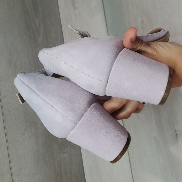 NEW Naturalizer Womens Vera Blue Ankle Suede Strap Heels Sandals Shoes sz 9 - Picture 8 of 14